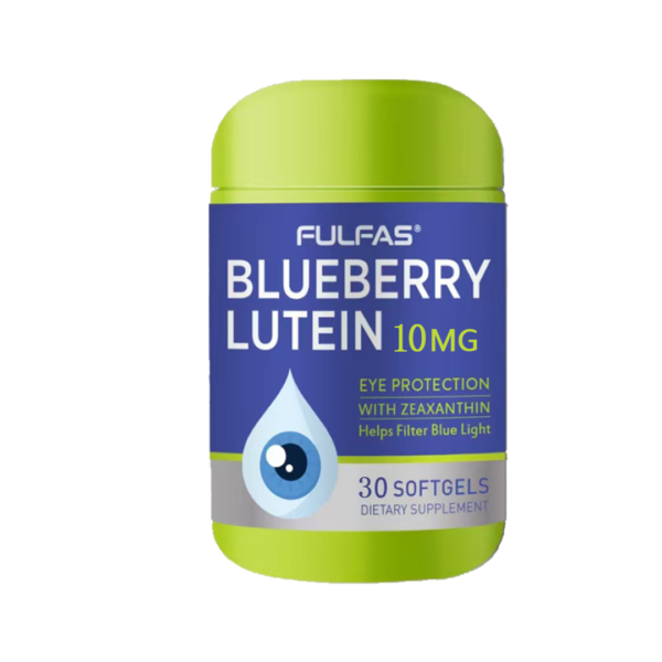 Blueberry Lutein 10mg Eye Protection 30 Quick Release Capsules